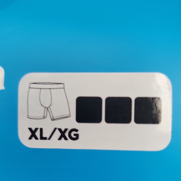 Columbia Men's Black Boxer Briefs - 3 Pack XL - Picture 4 of 5